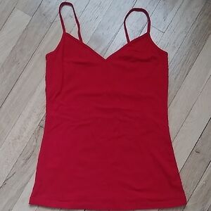 Old Navy Sleeveless Tank Top Red Medium